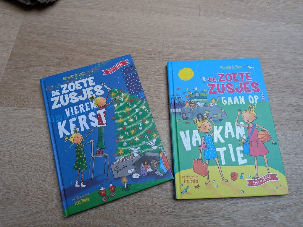 Zoete Zusjes boeken (vakantie & kerst), Jongen of Meisje, Ophalen of Verzenden, Zo goed als nieuw, Voorleesboek