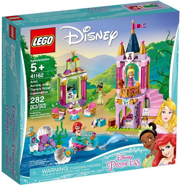 Lego Disney 41162 Ariel, Aurora, Tiana's Royal Celebration, Ophalen of Verzenden, Nieuw, Complete set, Lego