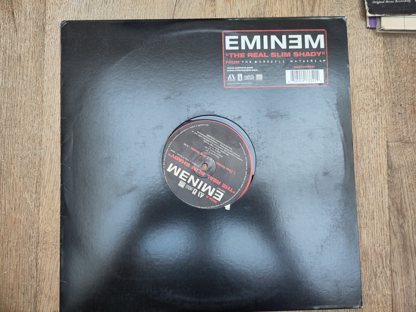 Eminem - The Real Slim Shady 12 inch LP, LP, Gebruikt, Originele persing, Ophalen of Verzenden
