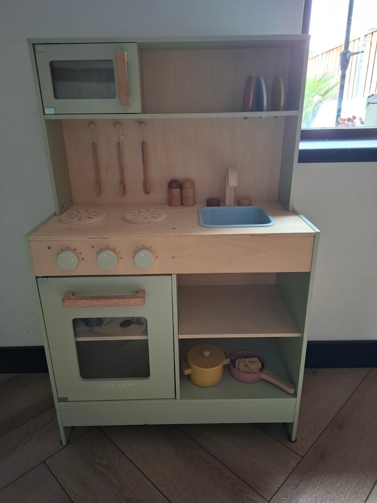 Little Dutch Houten Speelkeuken met Accessoires, Ophalen, Zo goed als nieuw, Ontdekken