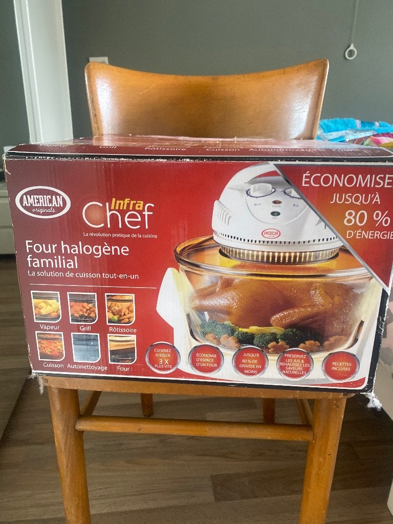 Infra chef halogen, Ophalen, Nieuw, Minder dan 45 cm