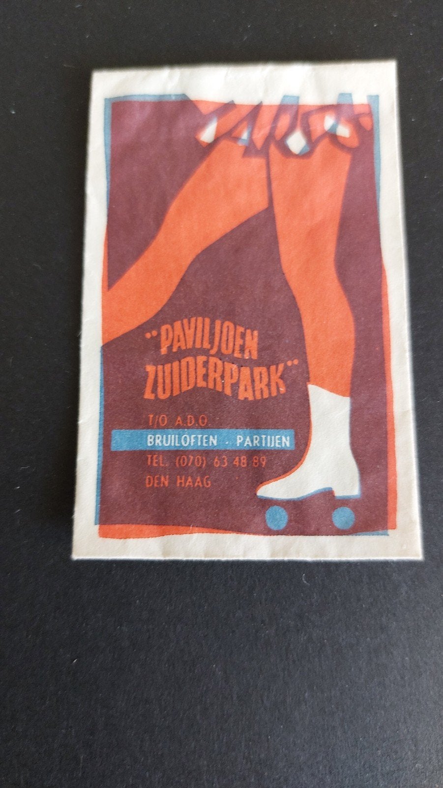 Den Haag, "Paviljoen Zuiderpark", Verzenden, Nederland
