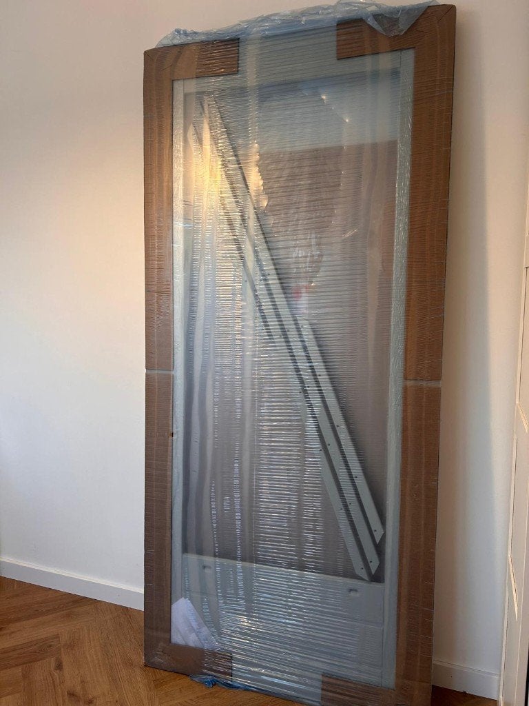 Splinternieuw SKANTRAE Balkondeur / Achterdeur 93 x 201,5, Doe-het-zelf en Verbouw, Deuren en Horren, Ophalen, Nieuw, Buitendeur