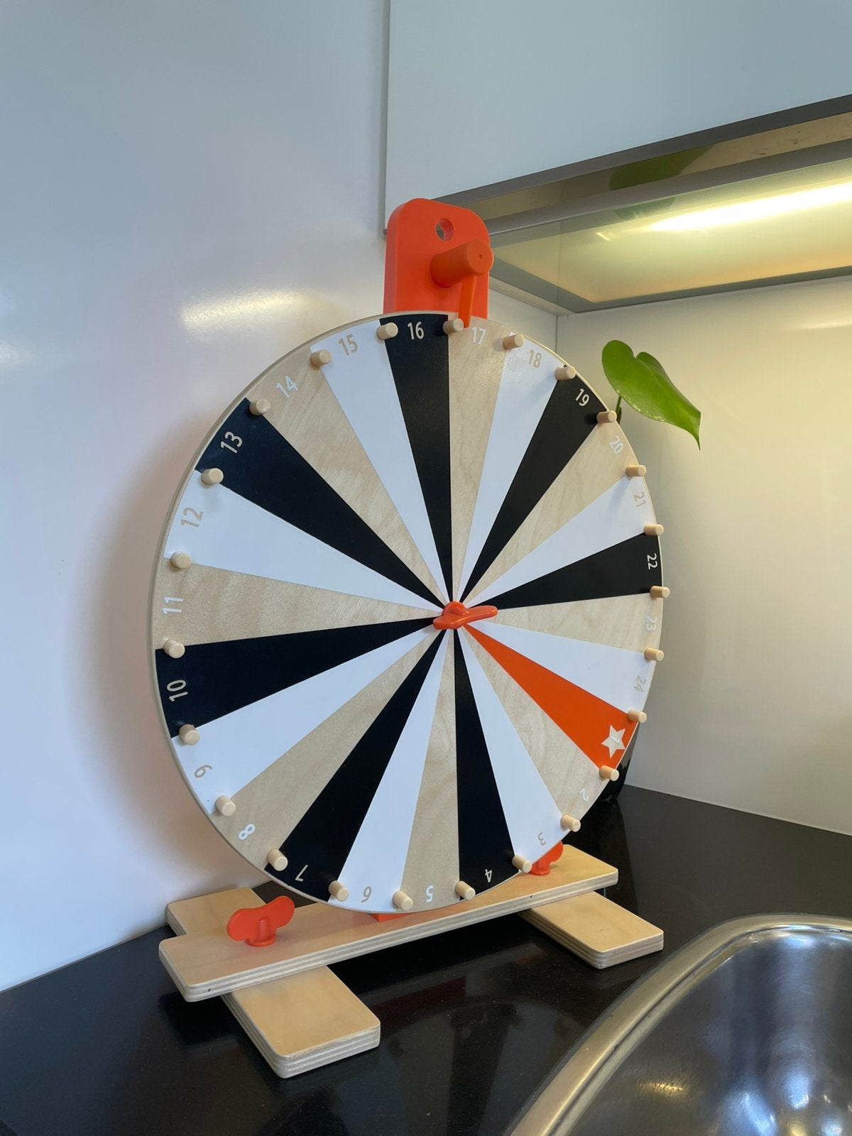 IKEA LUSTIGT z.g.a.n Wheel of Fortune, Kinderen en Baby's, Speelgoed | Educatief en Creatief, Zo goed als nieuw, Ophalen of Verzenden