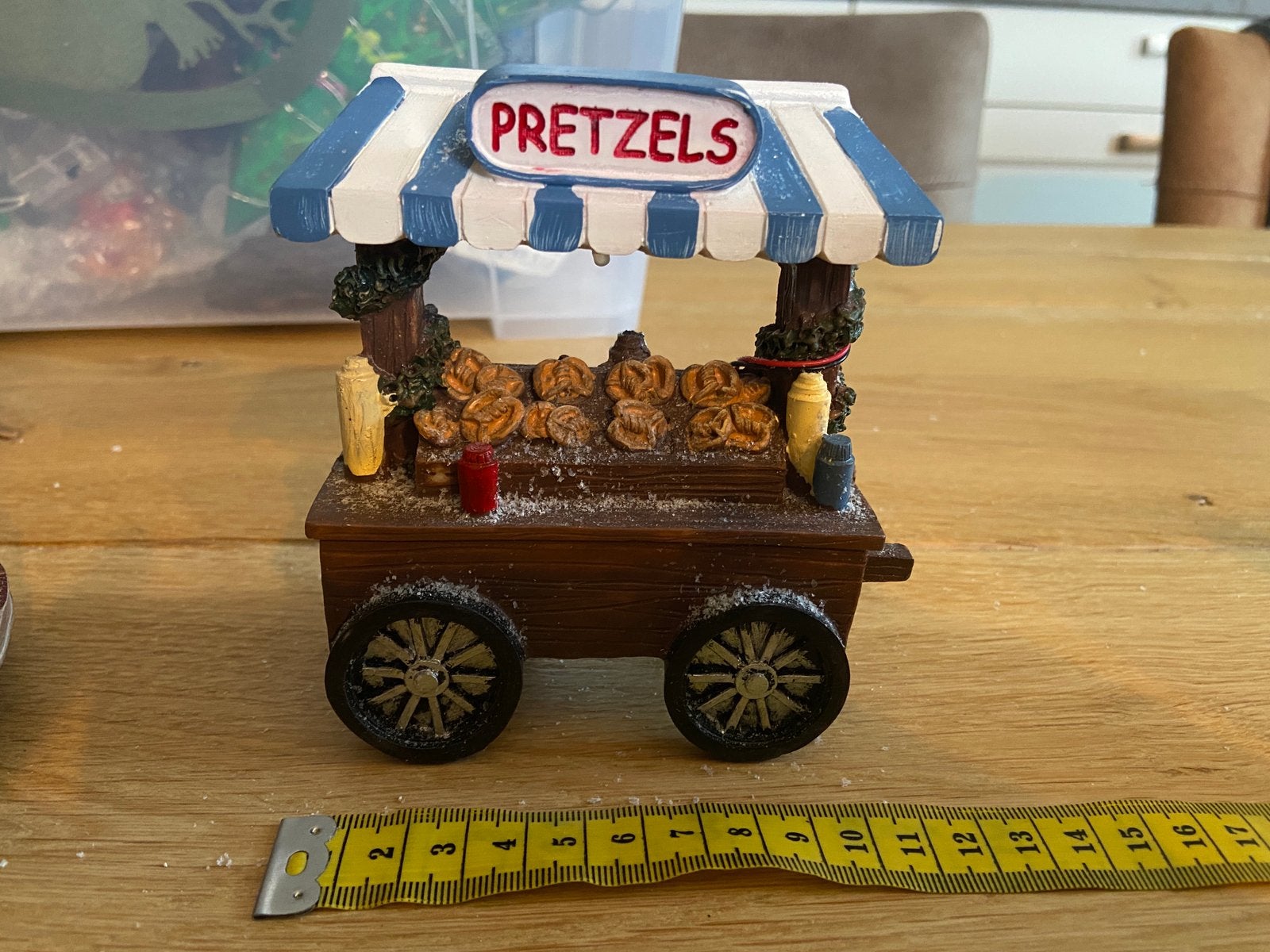 Kerstdorp kraampjes, Ophalen, Zo goed als nieuw
