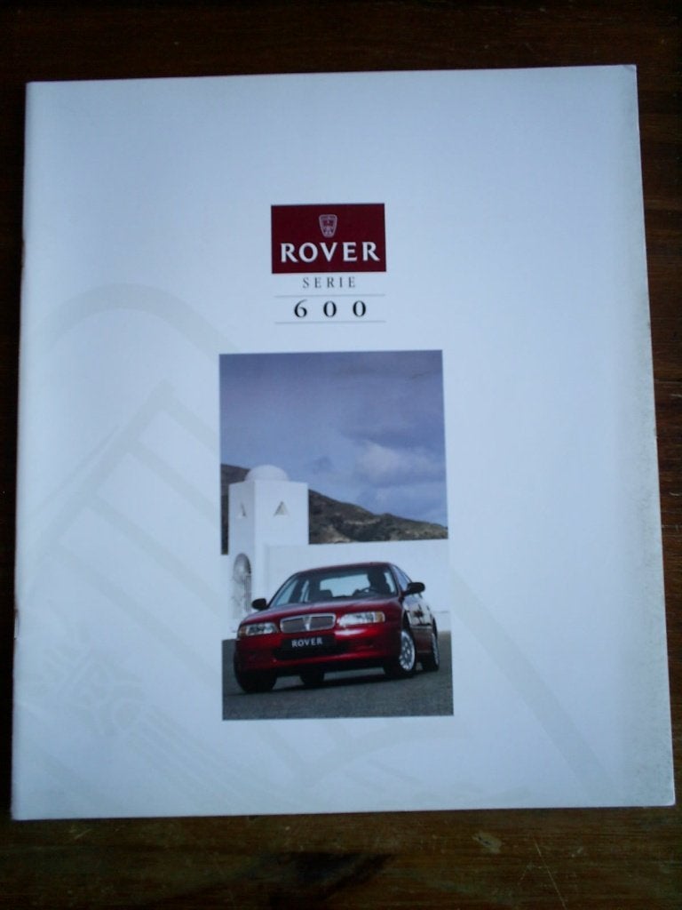Rover 600 Serie o.a. 600 Si / 600 i juni 1993, Verzenden, Zo goed als nieuw, Overige merken
