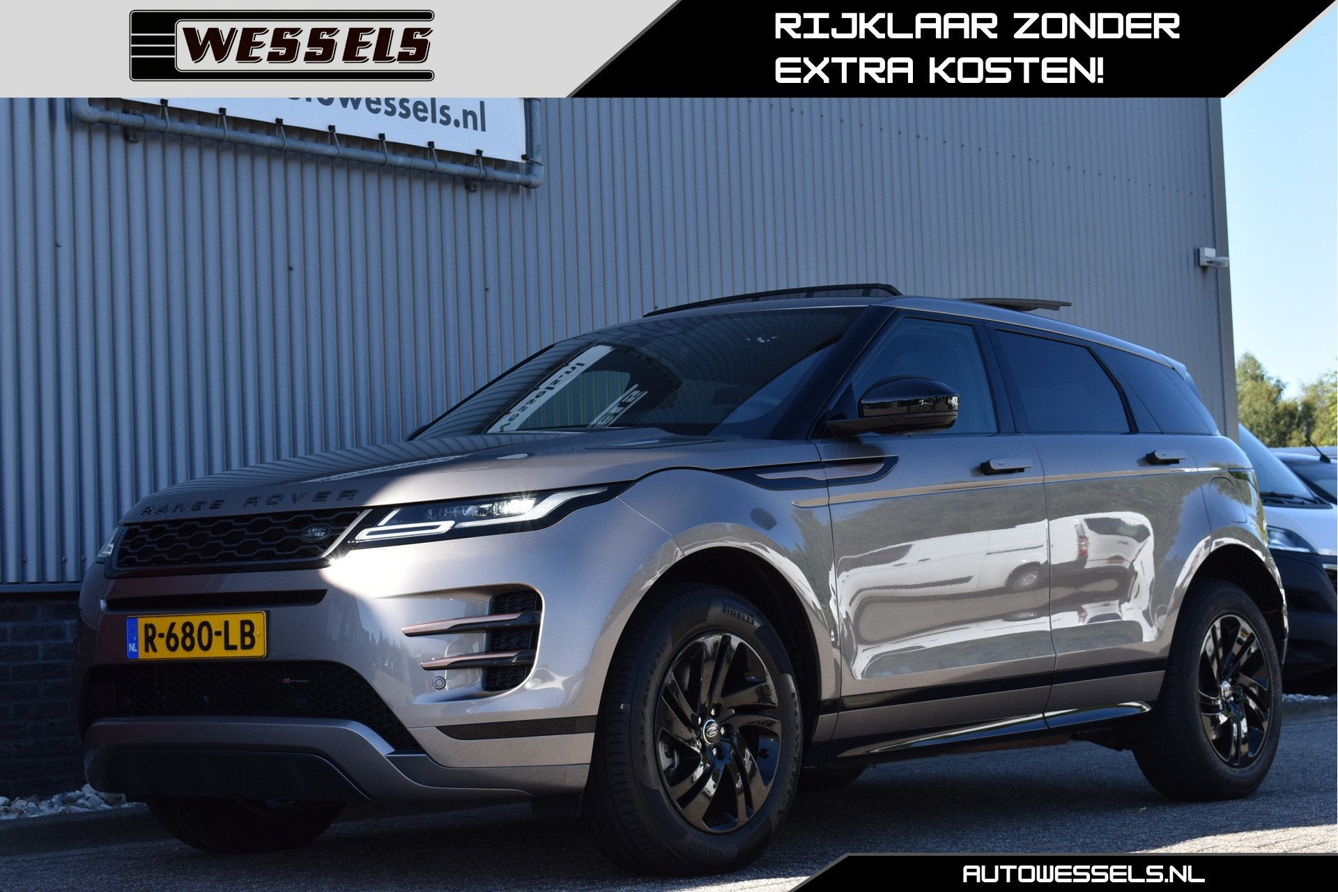 Land Rover Range Rover Evoque 1.5 P300e AWD R-Dynamic SE NL-, Euro 6, Bruin, Origineel Nederlands, Vierwielaandrijving