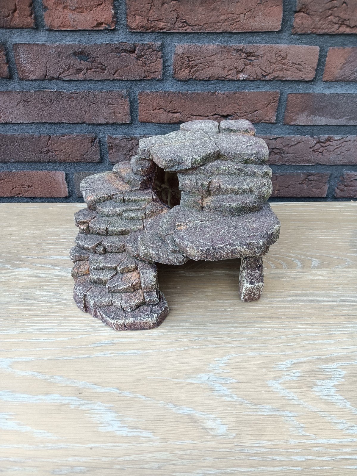 aquarium ornament, Ophalen of Verzenden, Gebruikt, Decoratie