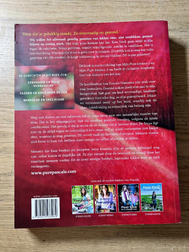 Mijn Pure Keuken 1 & 2 | Pascale Naessens, Boeken, Ophalen of Verzenden, Zo goed als nieuw, Azië en Oosters
