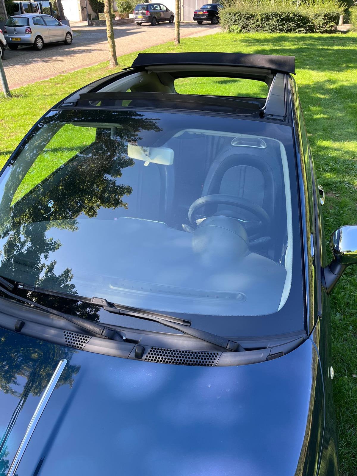 Foto 14 van Fiat 500 C 1.2 AUT 2016 Blauw. Cabrio. Abarth leather seats