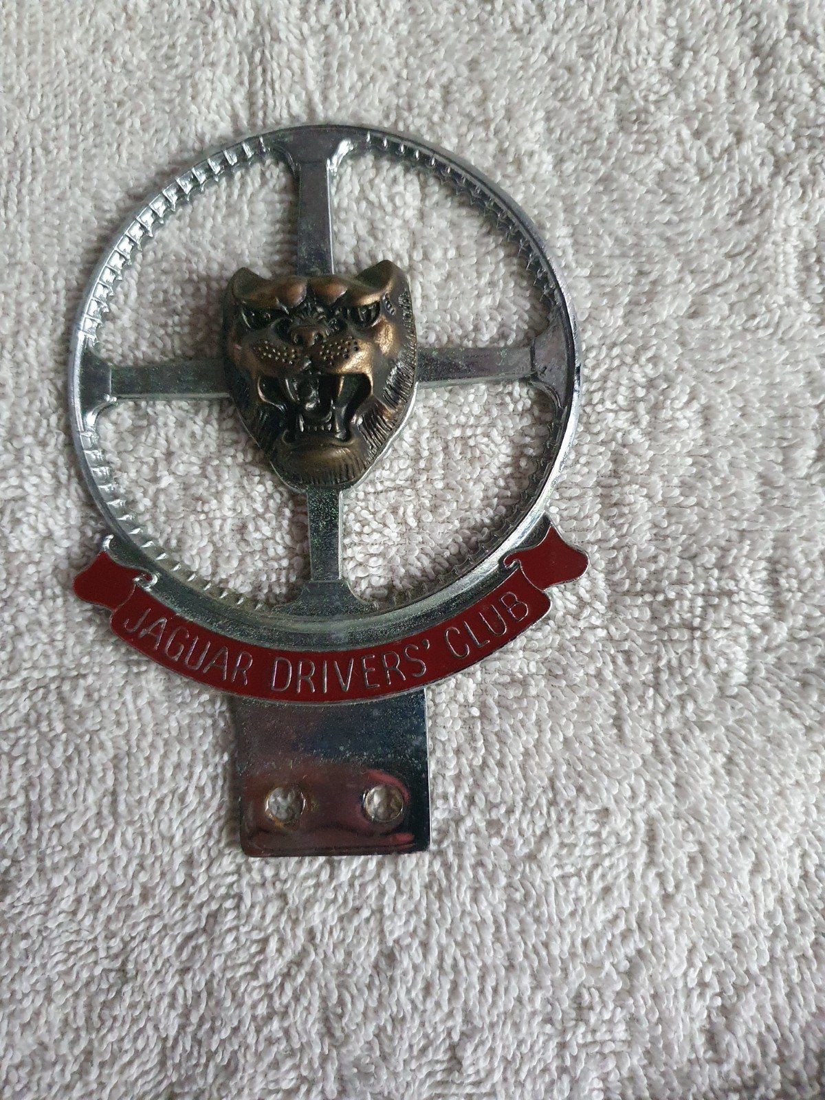 Vintage Jaguar Drivers' Club embleem, Ophalen of Verzenden, Gebruikt