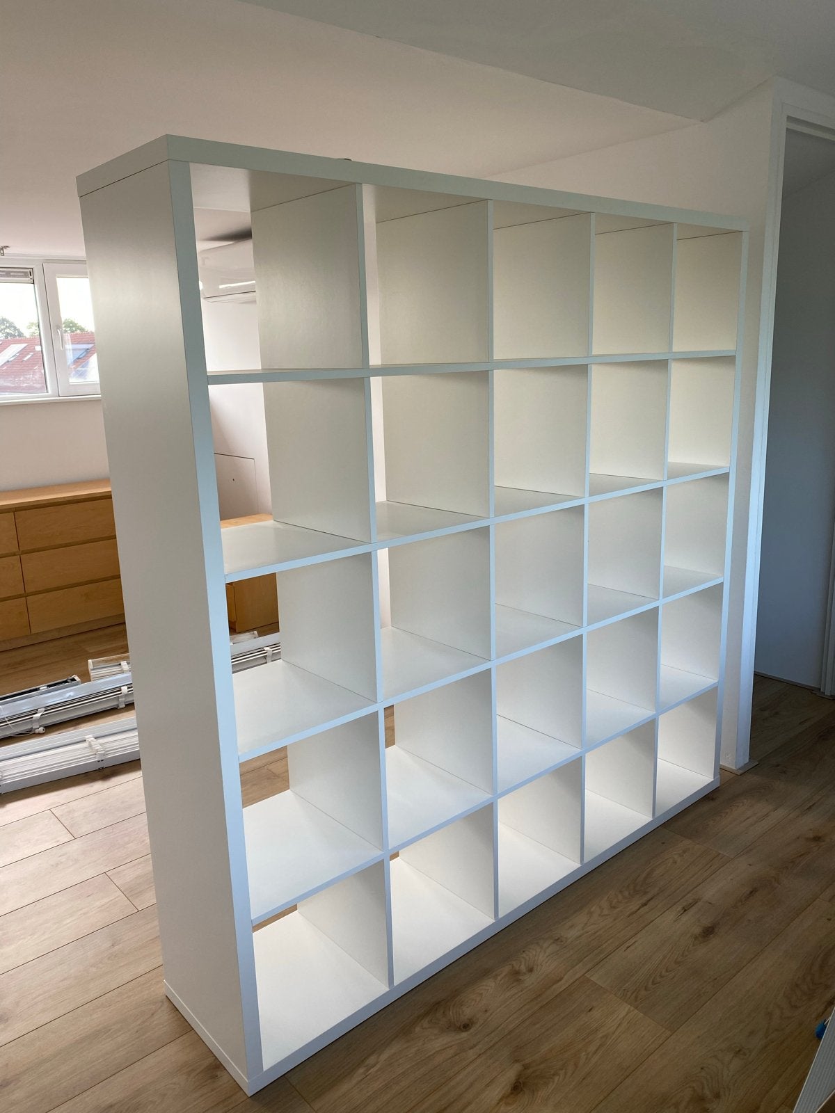 IKEA KALLAX Open kast wit 182x182 cm, Ophalen, Met plank(en), 150 tot 200 cm, Zo goed als nieuw