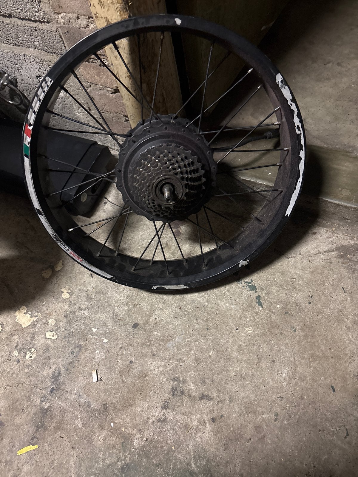 1500W fatbike moter Achterwiel - Goede Staat, Ophalen, Gebruikt, Elektrische fiets, Motor