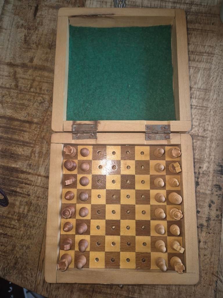 Reis schaakspel vintage, Ophalen of Verzenden