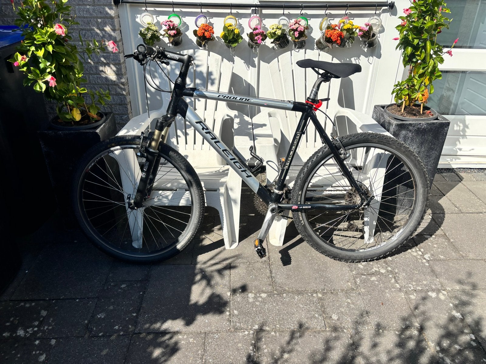 Raleigh Proline Mountainbike met Rock Shox vering, Fietsen en Brommers, Fietsen | Mountainbikes en ATB, Gebruikt, Hardtail, 53 tot 57 cm