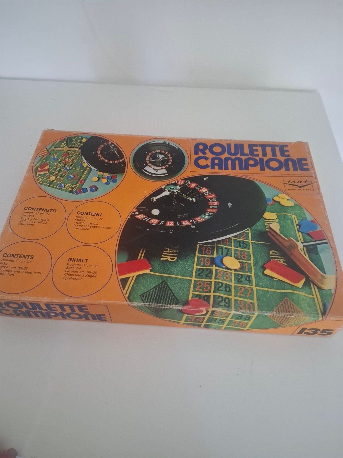 Leuke ouderwetse roulette campione spel, Vijf spelers of meer, Ophalen of Verzenden, Zo goed als nieuw, Dart