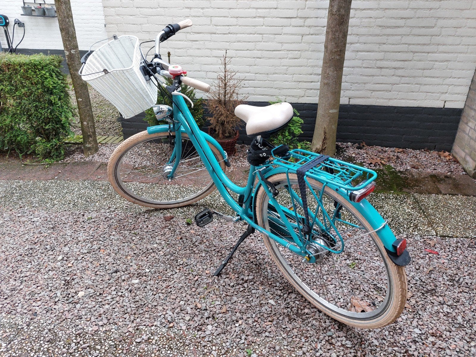 Prachtige Cyco meisjesfiets met mooi mandje, Fietsen en Brommers, Fietsen | Meisjes, Ophalen, Zo goed als nieuw, 26 inch of meer
