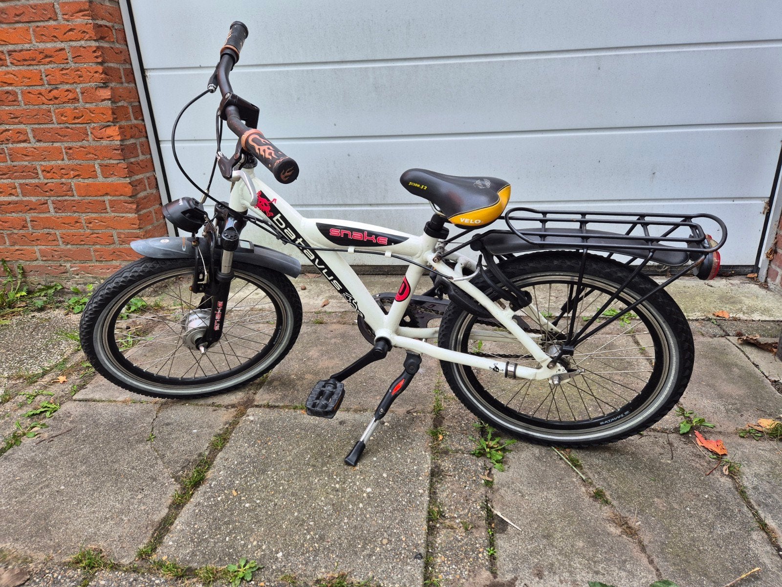 Batavus Snake 20 inch jongensfiets, Ophalen, Terugtraprem, Gebruikt, Batavus