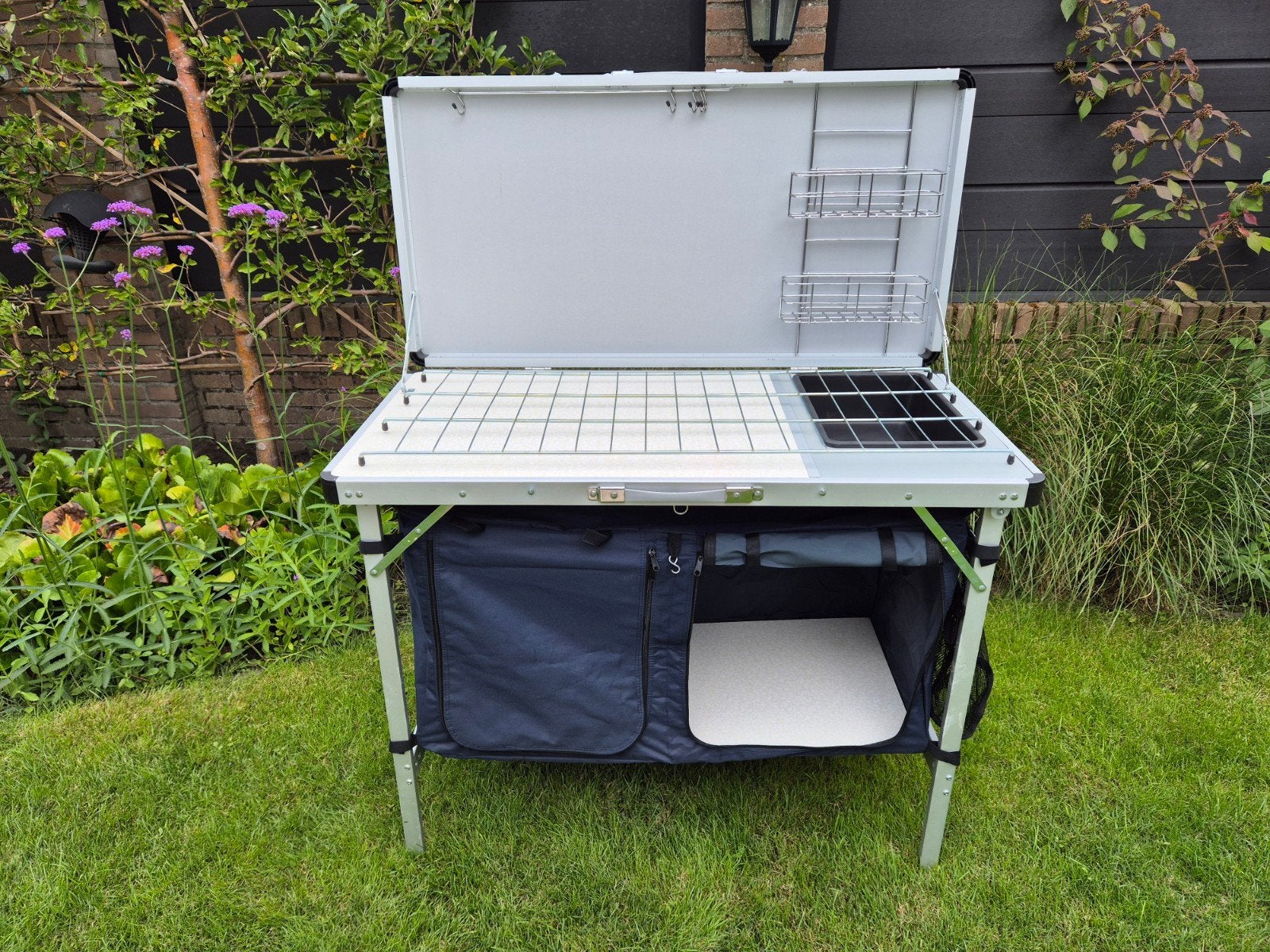 Opvouwbare Camping Keuken met Opbergruimte, Ophalen, Gebruikt