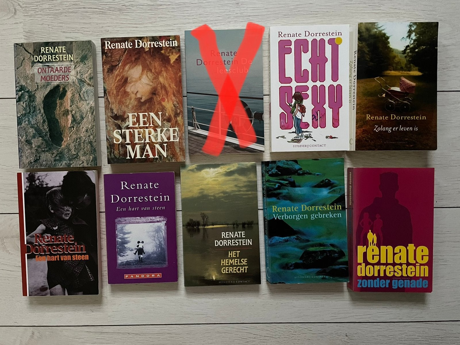 9 boeken van Renate Dorrestein, Ophalen of Verzenden, Zo goed als nieuw, Nederland