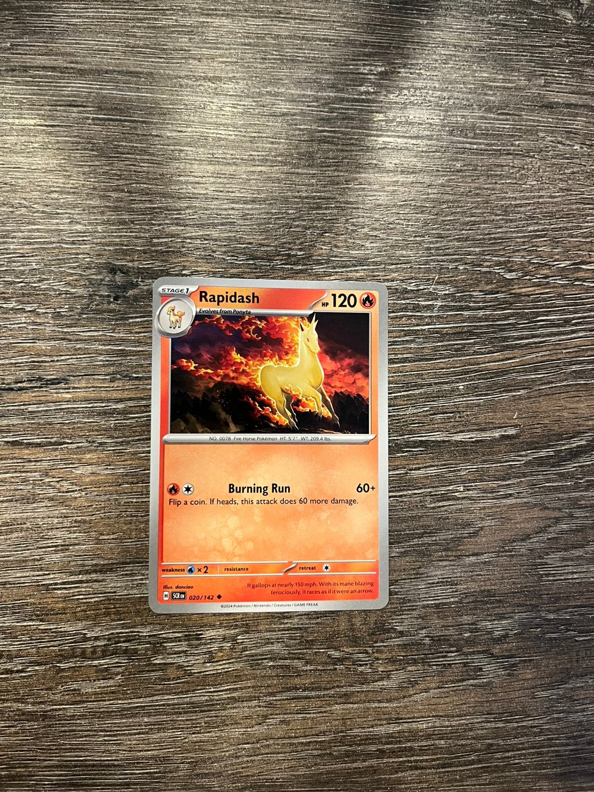 Rapidash SCR 020/142, Ophalen of Verzenden, Zo goed als nieuw