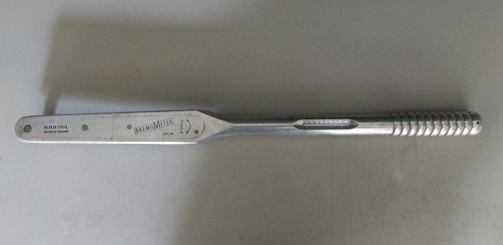 RAHSOL Dremometer / Momentsleutel 8-30 mkp 1/2" aansluiting, Auto diversen, Ophalen of Verzenden, Gebruikt