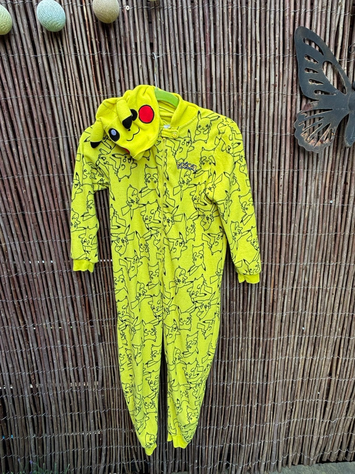 Pikachu Onesie - Pokémon Pyjama Maat 152 (11-12 jaar), Ophalen of Verzenden, Gebruikt, Jongen of Meisje, Nacht- of Onderkleding