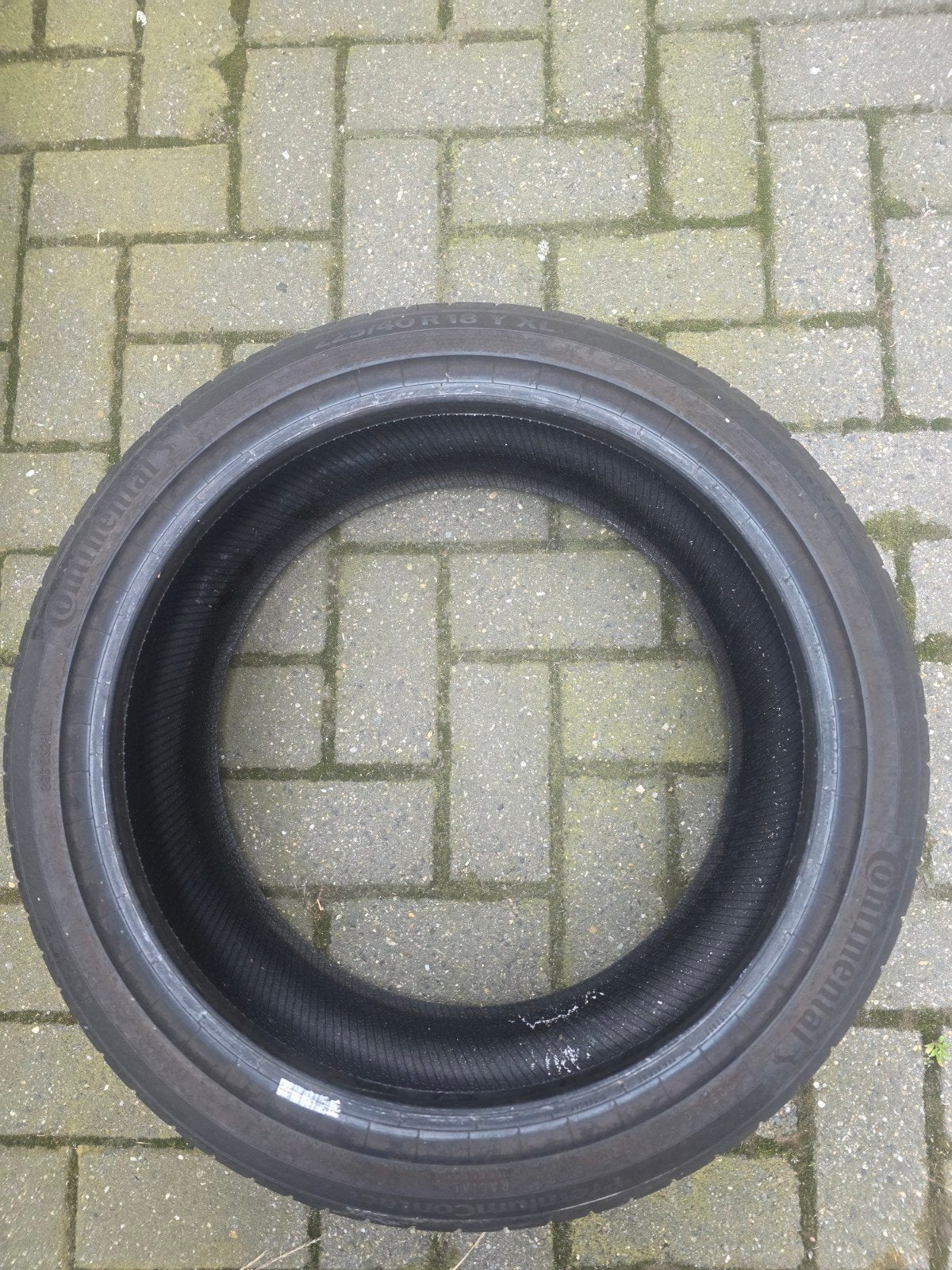Continental SportContact 5 255/40 R18 99Y zomerband, Auto-onderdelen, Banden en Velgen, 18 inch, Gebruikt, 255 mm, Ophalen of Verzenden