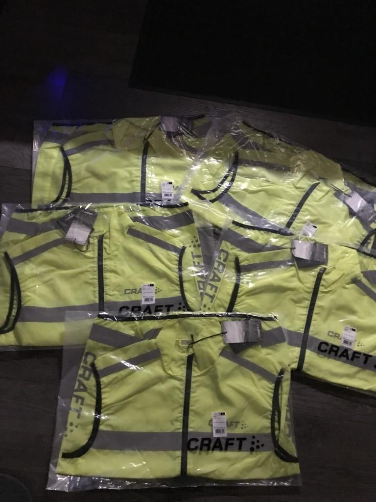5 x craft veiligheidvestjes, Overige kleuren, Maat 42/44 (L), Nieuw, Ophalen of Verzenden