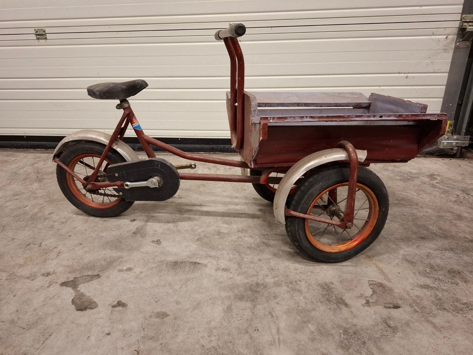 Bakfiets voor onderdelen - Laswerk nodig, Ophalen, Gebruikt, Goederen, Overige merken