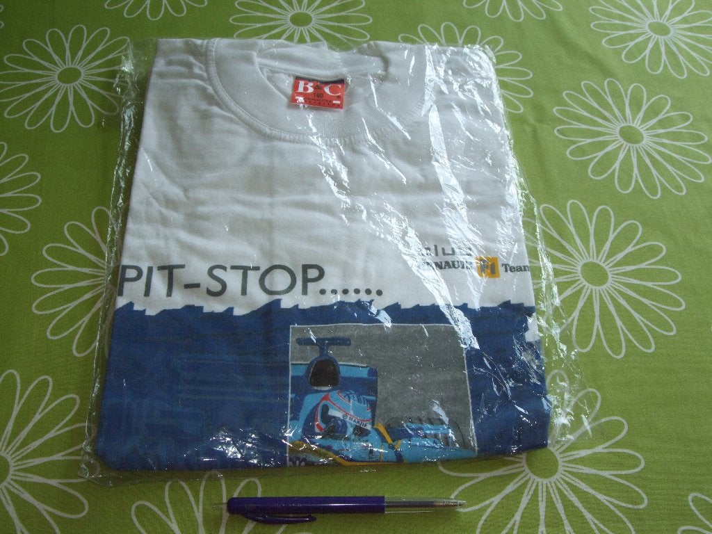 Nieuw: Renault F1 Team T-shirt - Pit stop - maat Large, Ophalen of Verzenden, Nieuw, Formule 1