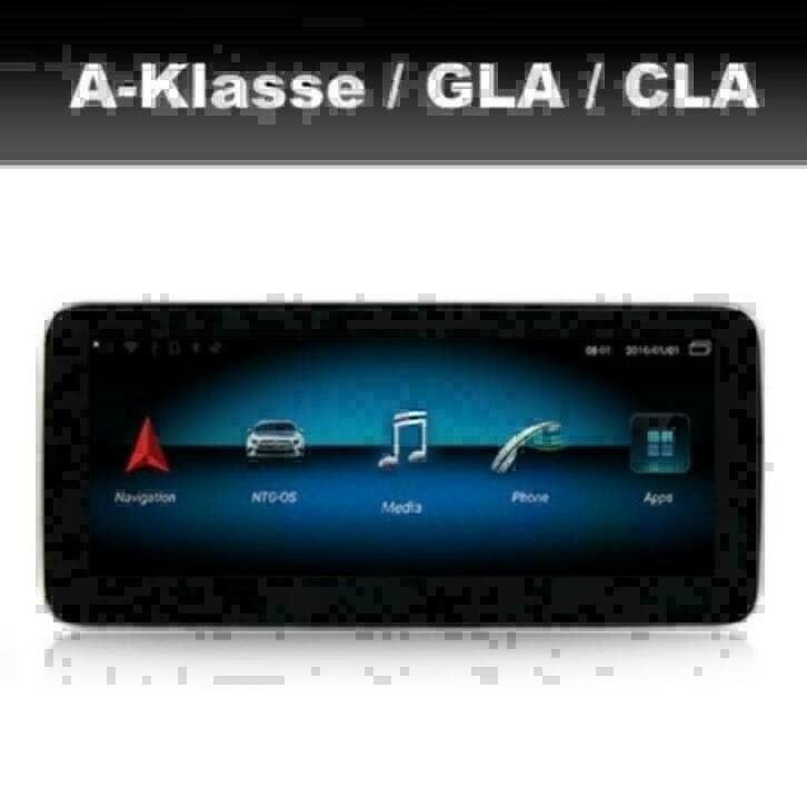Mercedes A (W176) android 9.0 navigatie wifi dab+ carplay, Ophalen of Verzenden, Nieuw