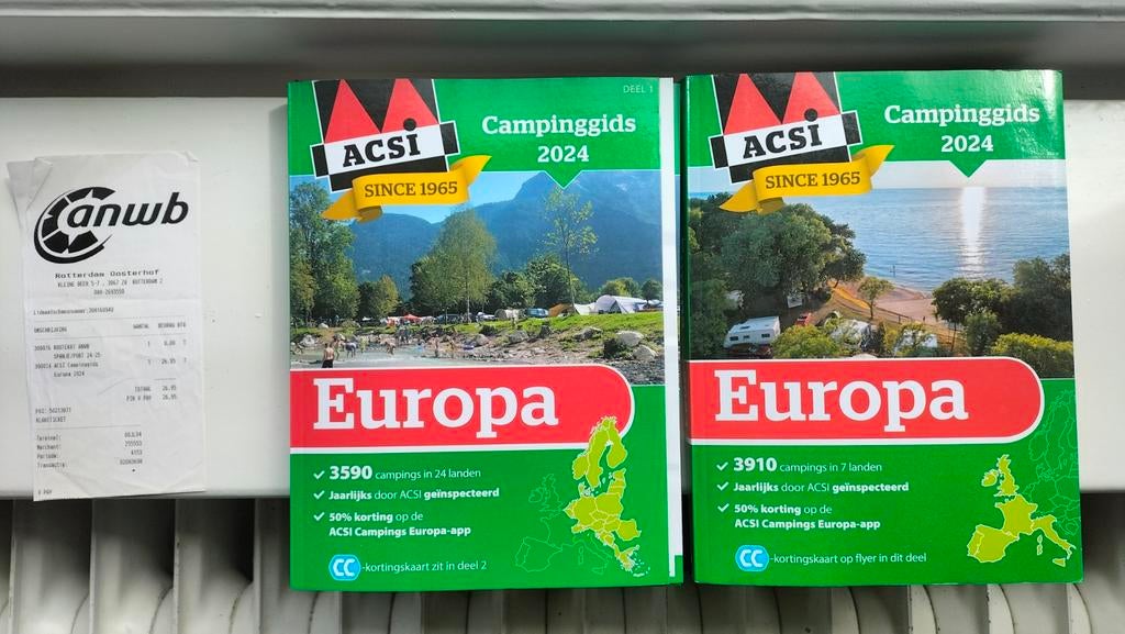 ACSI Campinggids Europa 2024 - Deel 1 & 2, Overige merken, Europa, Nieuw, Ophalen of Verzenden