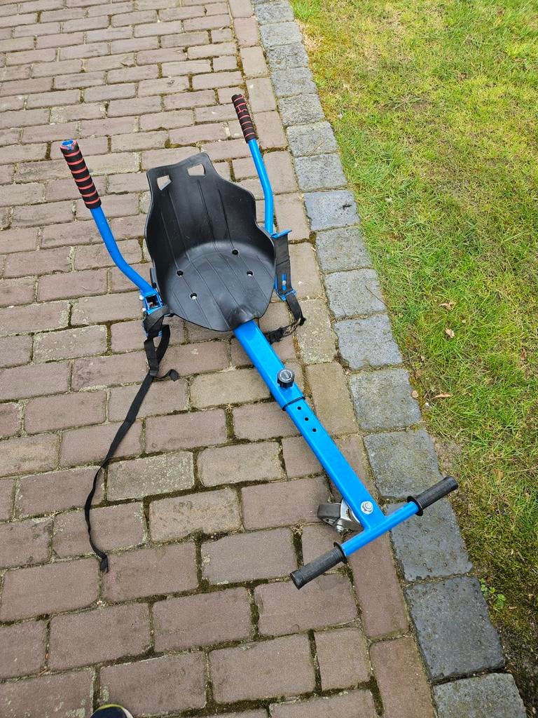 Blauwe hoverboard zitje, Ophalen of Verzenden, Loopfiets