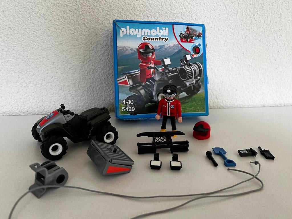 Playmobil 5429 – Country – Reddingsquad in de bergen, Ophalen of Verzenden, Zo goed als nieuw, Complete set