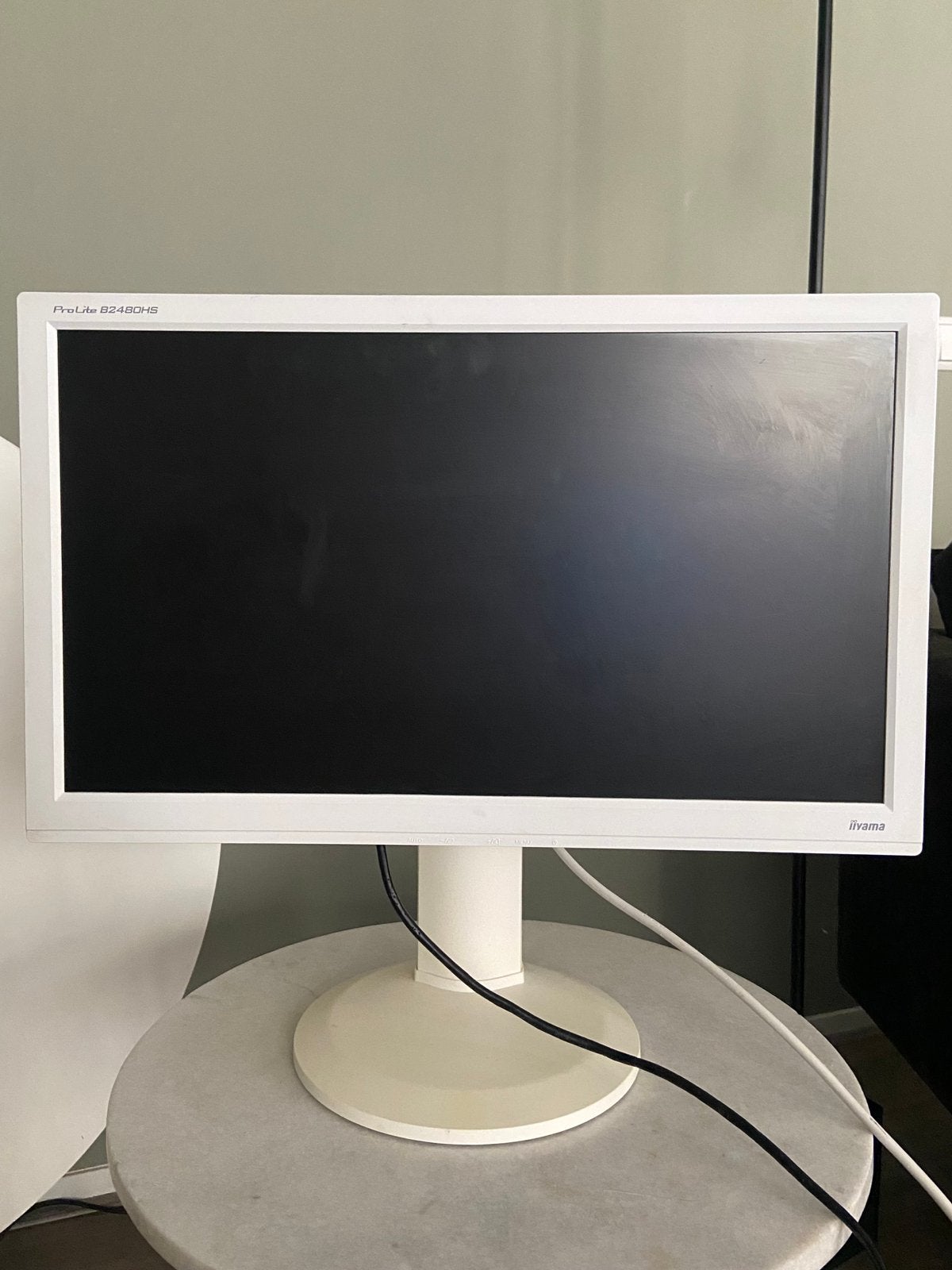 Iiyama ProLite B2480HS Monitor/scherm - 24 inch, Computers en Software, Monitoren, Ophalen, Gebruikt, 3 tot 5 ms, In hoogte verstelbaar