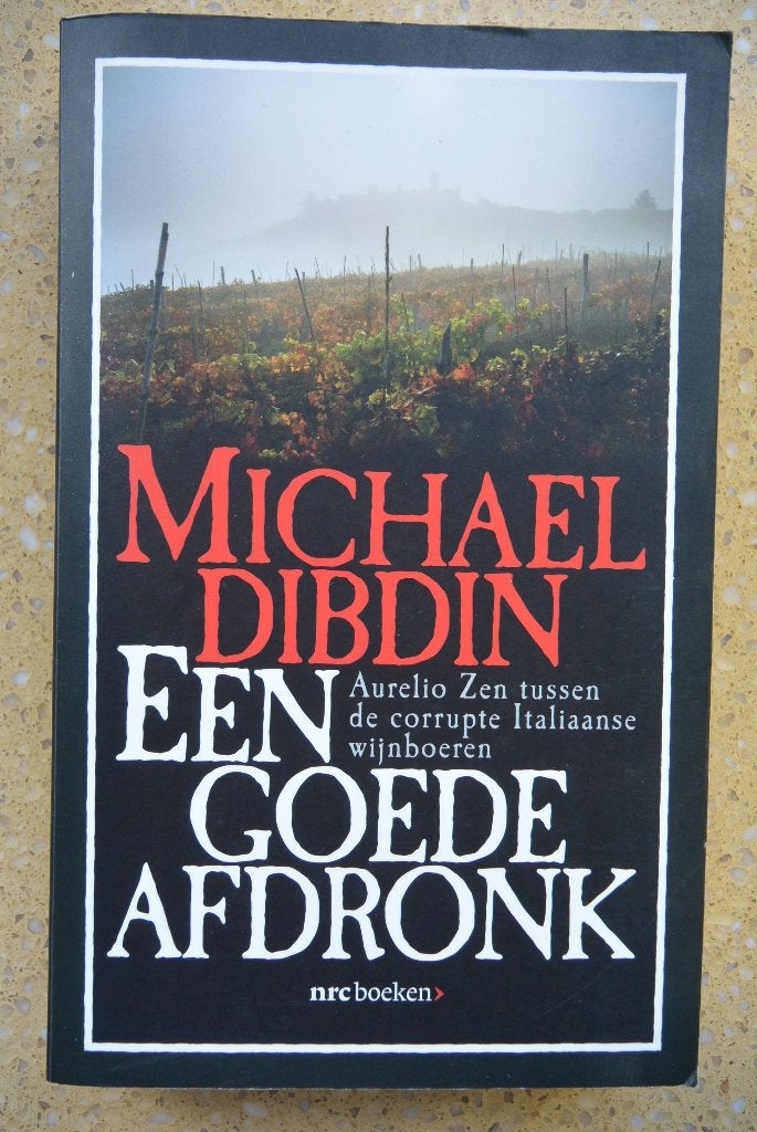 Een goede afdronk Michael Dibdin Bijna gratis, Boeken, Gelezen, Europa overig, Ophalen of Verzenden, Michael Dibdin