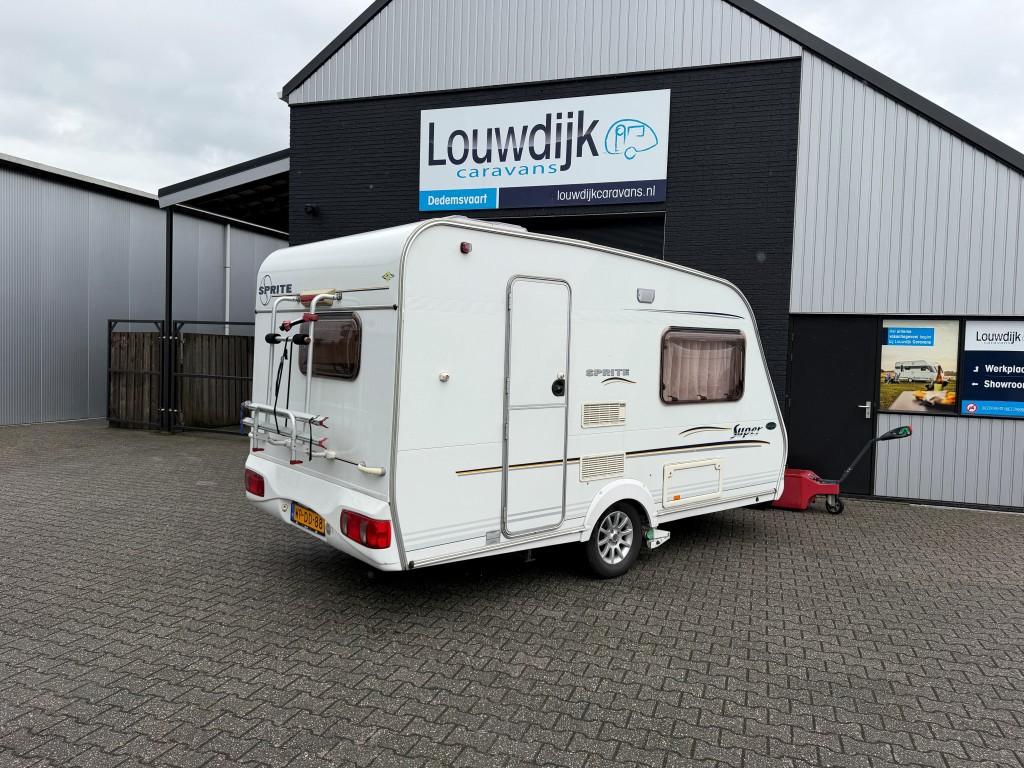 SPRITE Super 390 ’04 (Mover, Enkele bedden), Caravans en Kamperen, Rondzit, Tot en met 2, Bedrijf, 750 - 1000 kg