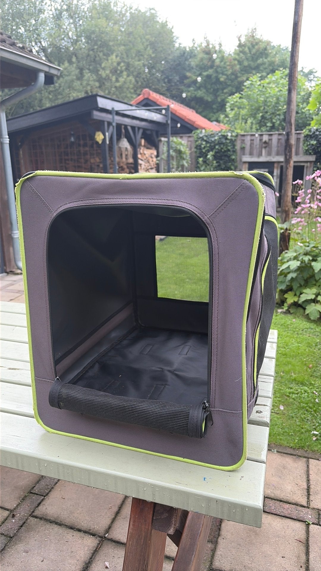 Opvouwbare honden reis bench, Dieren en Toebehoren, Hondenbenches, Ophalen of Verzenden, Gebruikt