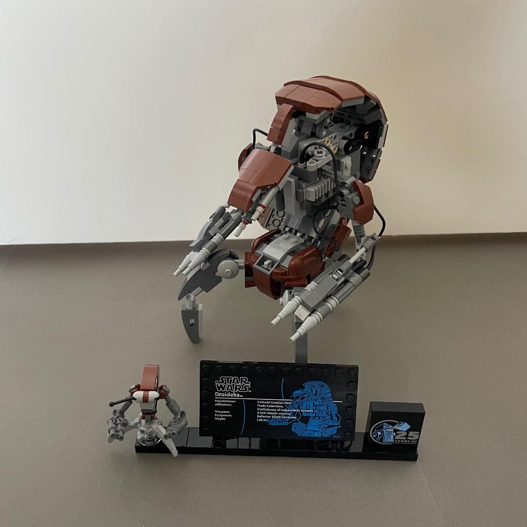 Lego Star Wars 75381 Droideka, Ophalen of Verzenden, Zo goed als nieuw, Complete set, Lego