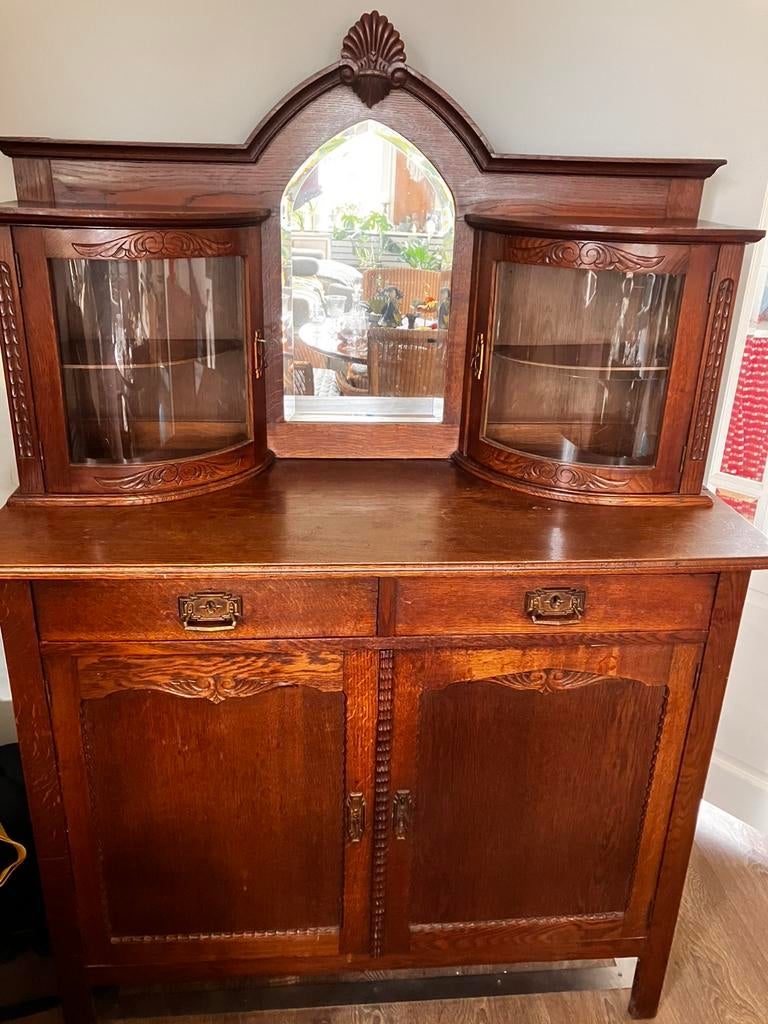 Mooie (antieke) buffetkast voor de liefhebber, Huis en Inrichting, Kasten | Buffetkasten, Ophalen, Gebruikt, 100 tot 150 cm, 150 tot 200 cm