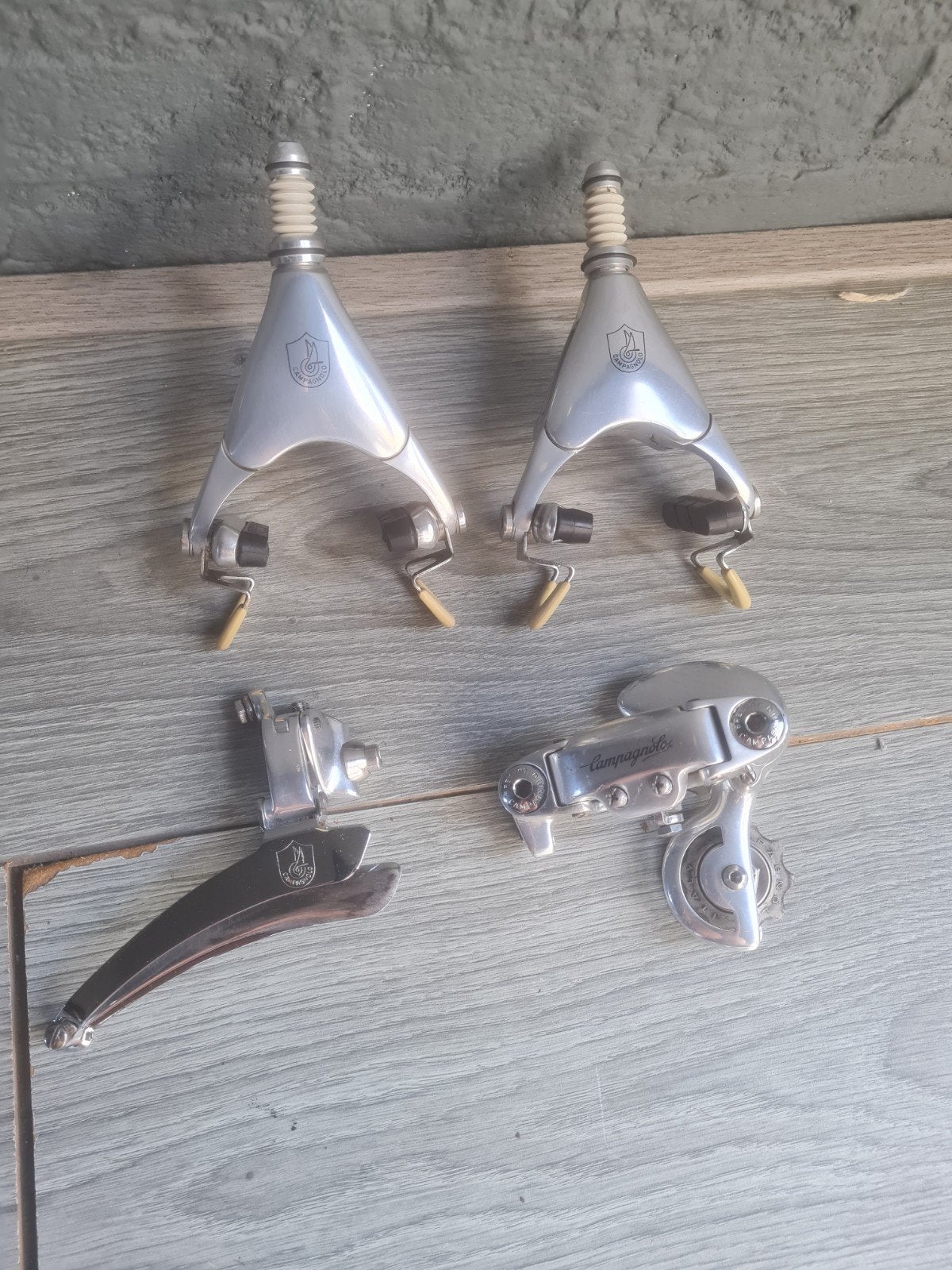 Campagnolo c-record en croce d'aune onderdelen, Ophalen of Verzenden, Remmen