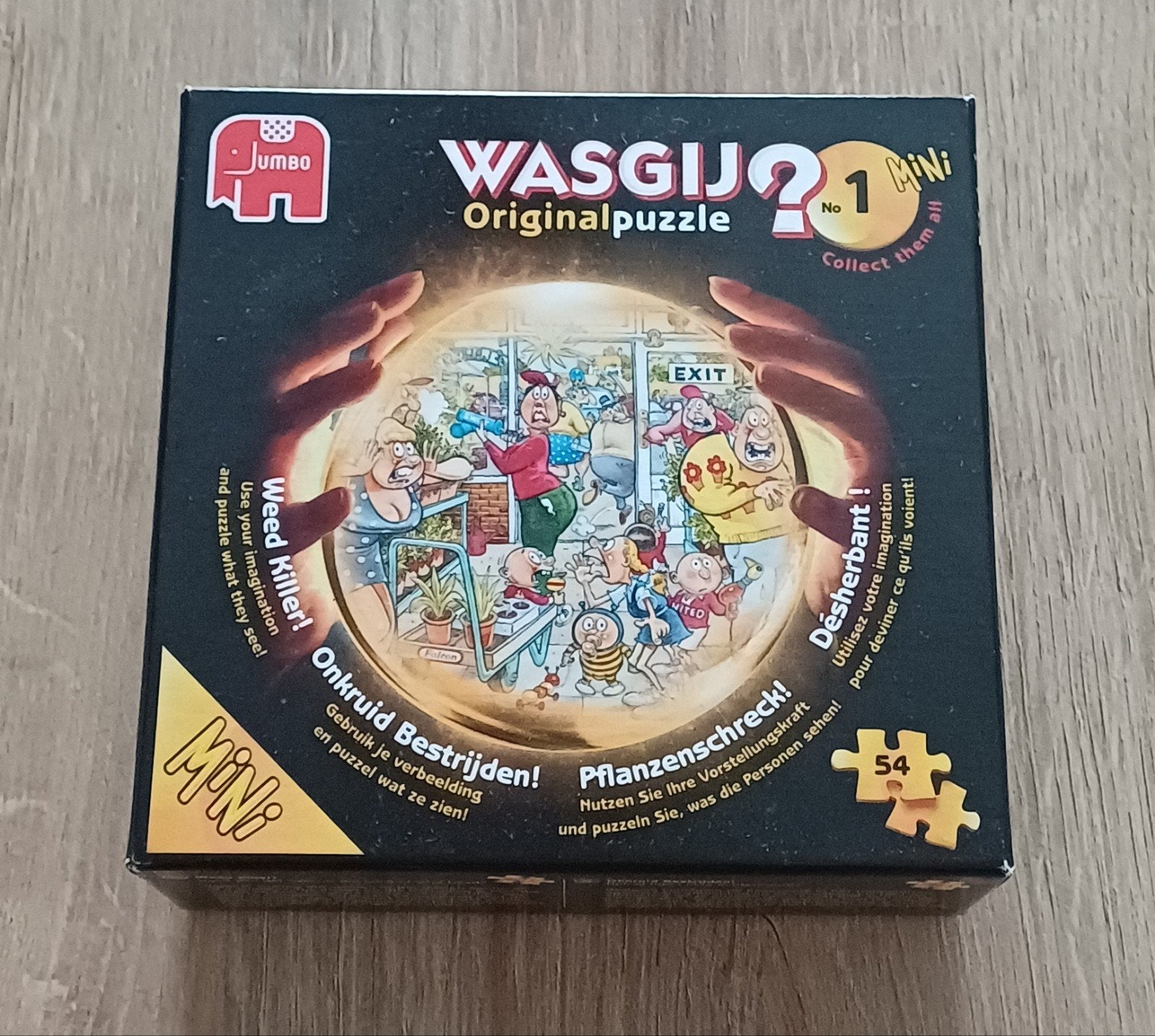 Wasgij original mini puzzle, Ophalen, Minder dan 500 stukjes, Zo goed als nieuw, Legpuzzel