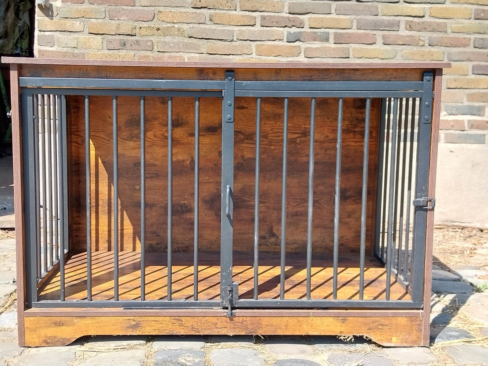 bench/ hondenhok 68h x 60b x 100,5 in goede staat, Dieren en Toebehoren, Ophalen, Zo goed als nieuw, 75 tot 110 cm, 65 tot 100 cm