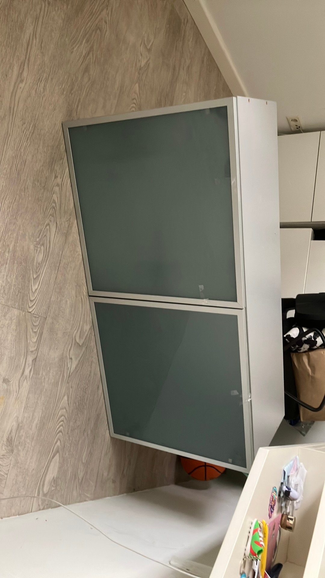 Ikea mattila vitrine kast, Ophalen, 50 tot 100 cm, 25 tot 50 cm, Glas