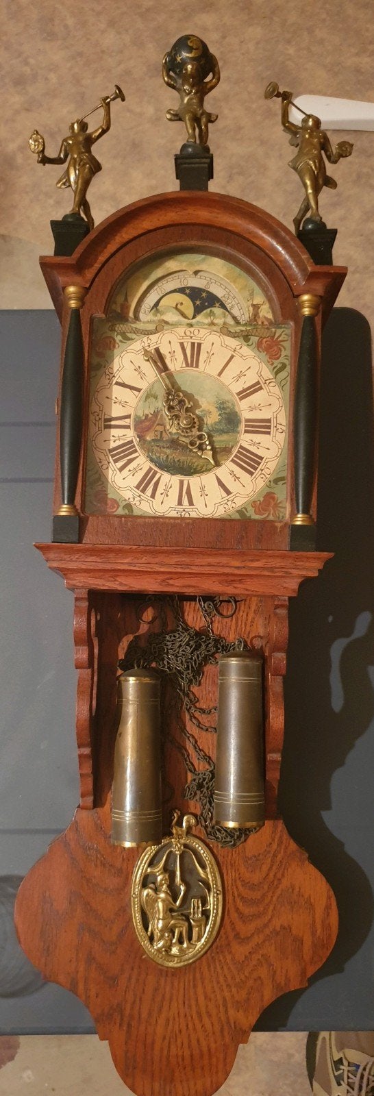 hangklok, Ophalen