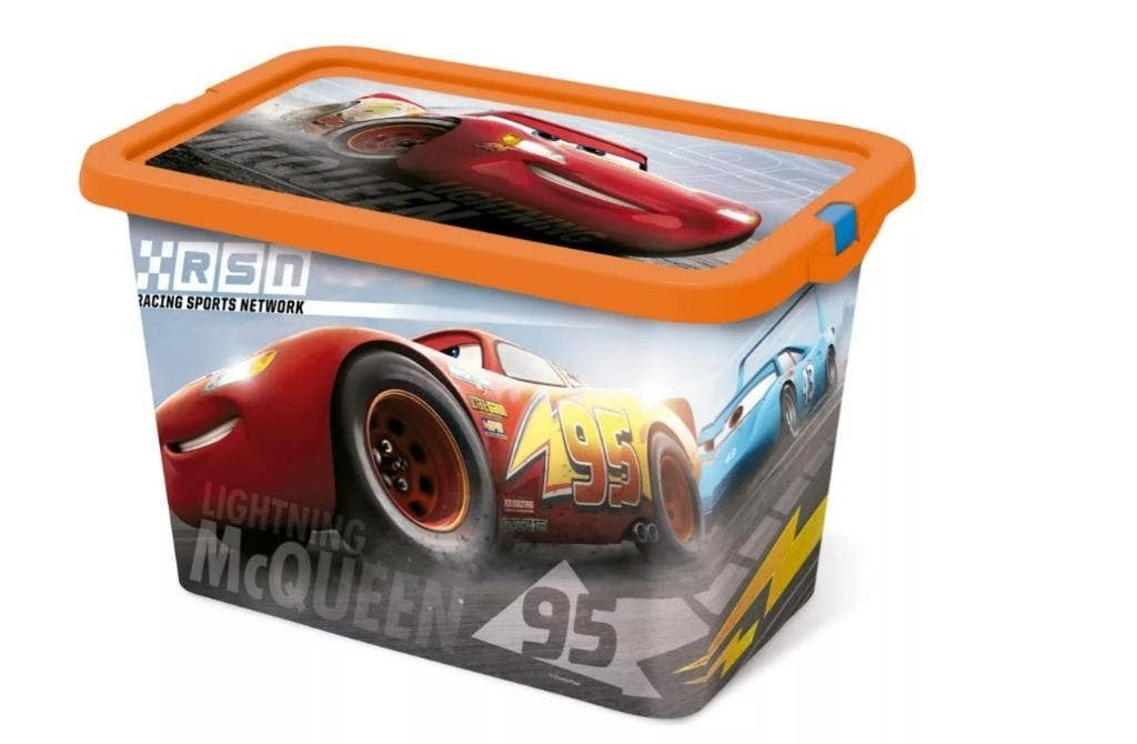 Disney Cars Opbergbox - 7 Liter - Opbergdoos, Clickbox, Nieuw, Ophalen of Verzenden, Nvt, Nvt