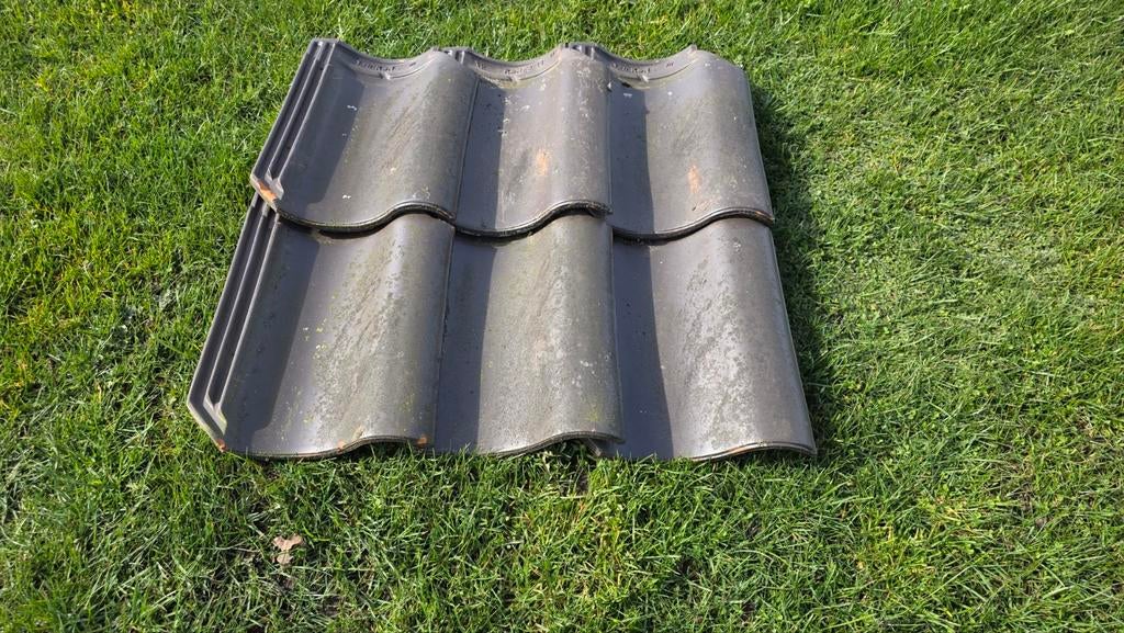 KDN Dakpannen Bruin Angobe 650 stuks wds dws, Ophalen, Gebruikt, 15 m² of meer, Dakpannen