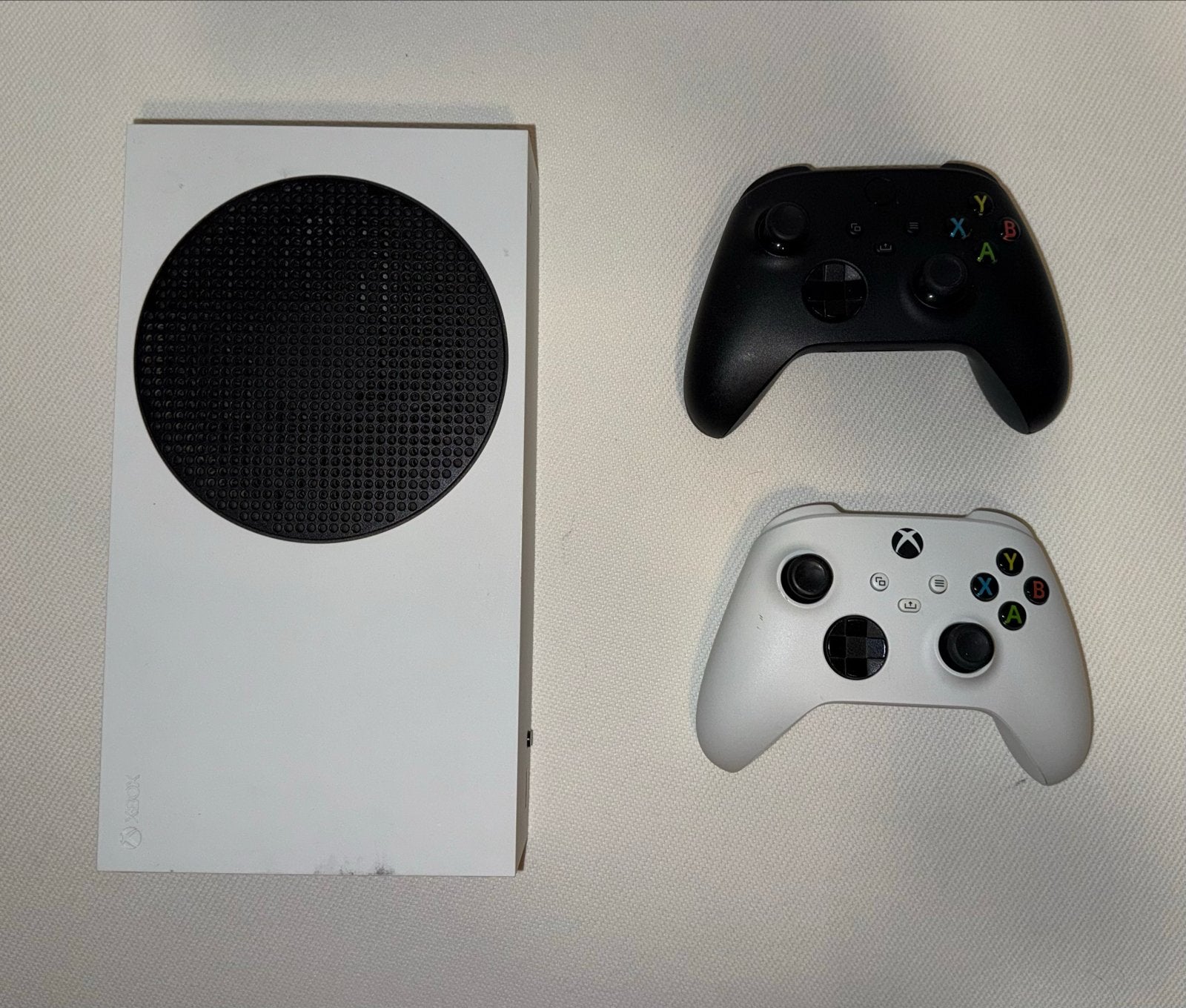 Xbox Series S met 2 controllers, Ophalen of Verzenden, Zo goed als nieuw, Xbox Series S