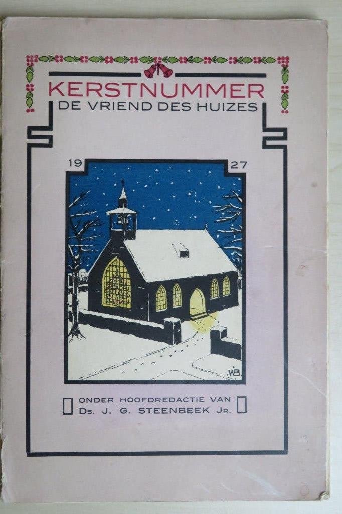 Neerbosch' Boekhandel Weesinrichting tijdschrift uit 1927, Verzamelen, Ophalen of Verzenden, 1920 tot 1940, Nederland, Tijdschrift